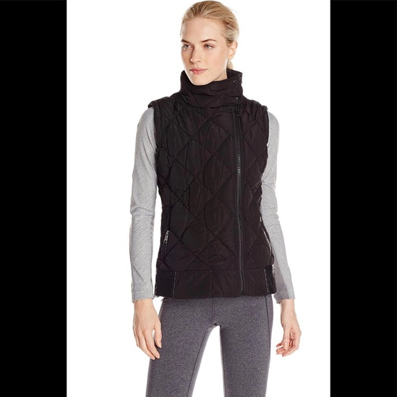 Andrew Marc Marc NY Moto quilted vest, black, L - Picture 1 of 8